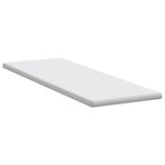 vidaXL Coussins de Matelas Blanc 70 x 200 cm