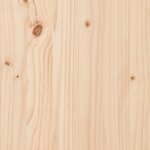 vidaXL Lit superposé 75x190 cm Bois de pin massif