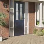 vidaXL Film pour fenêtre statique dépoli gris 45x500cm PVC