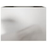 vidaXL Jardinière argenté 62x47x46 cm acier inoxydable