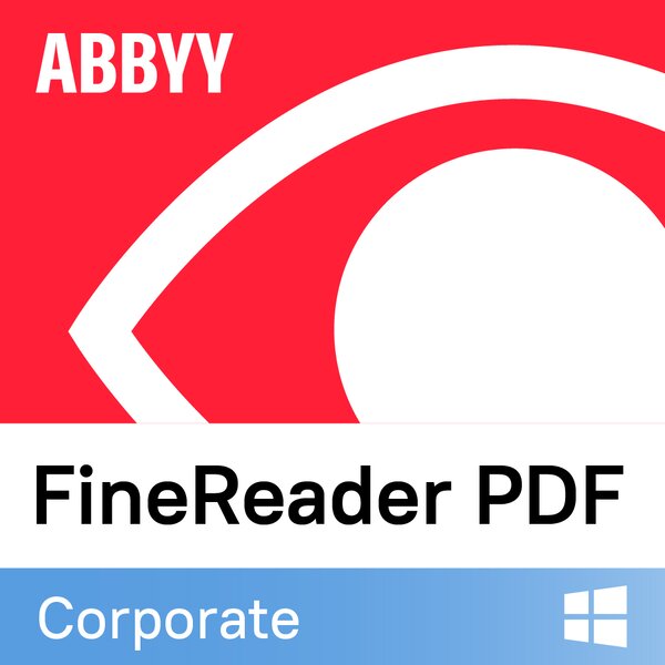 Abbyy finereader pdf 16 corporate - licence 1 an - 1 poste - a télécharger