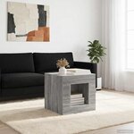 vidaXL Gris Sonoma