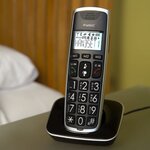 Fysic téléphone dect fx-6020 double noir et argenté