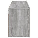 vidaXL Meubles TV muraux 2 Pièces sonoma gris 60x30x41 cm