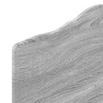 vidaXL Tête de lit Gris Sonoma 100 cm Bois d'ingénierie