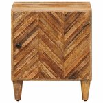 vidaXL Table de chevet 2 Pièces Marron 40 x 33 5 x 46 cm