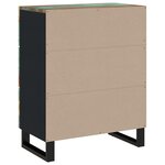 vidaXL Buffet 60x33x75 cm Bois massif de récupération
