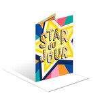 Carte Musicale D'anniversaire " Star Du Jour " - Draeger paris