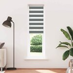 vidaXL Store zèbre gris foncé largeur du tissu 60 9 cm polyester