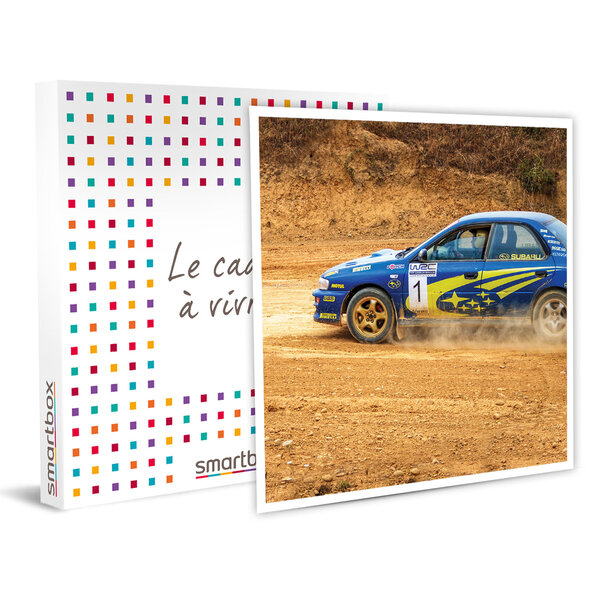 SMARTBOX - Coffret Cadeau - Séance de pilotage : 15 tours de circuit de terre au volant d’une Subaru Impreza - 4 séances de pilotage