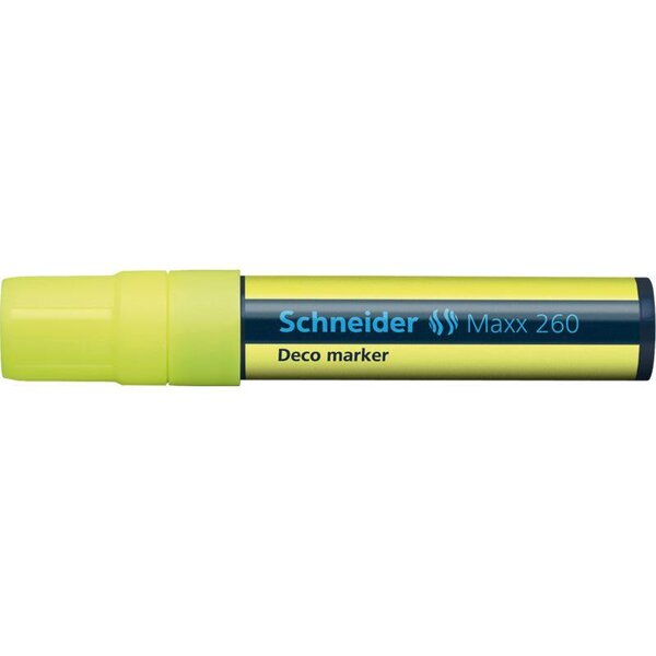 Marqueur à craie Maxx 260 jaune SCHNEIDER
