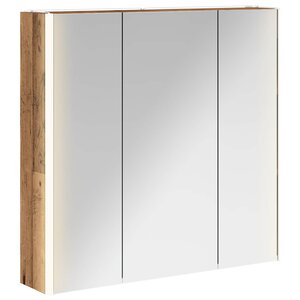 vidaXL Armoire Miroir de Salle de Bain Bois ancien 73.5 x 15.5 x 70 cm
