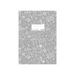 Protège-cahier 'Schoolydoo' A4 PP Avec Etiquettes Gris HERMA