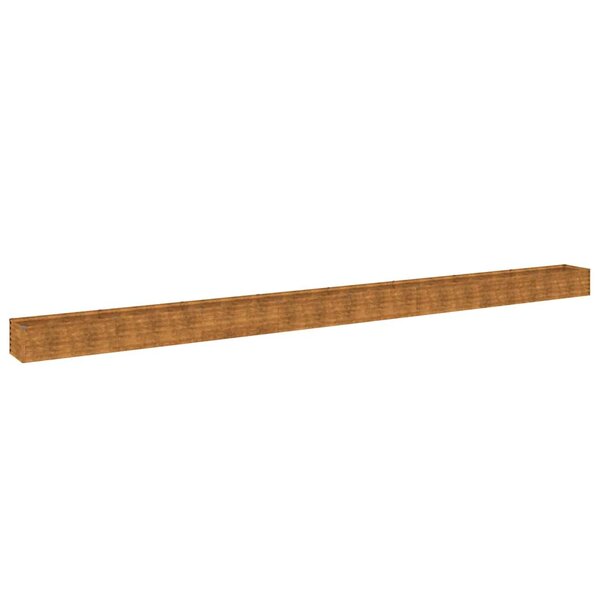 vidaXL Lit surélevé de jardin 770x50x36 cm acier corten