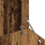 vidaXL Table basse vieux bois 150x50x35 cm bois d'ingénierie