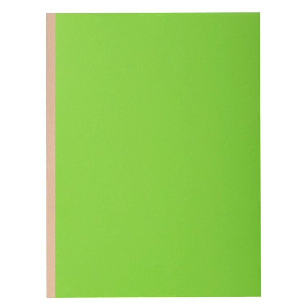 Paquet De 10 Chemises À Soufflet Dos Toilé Rock''s 320g/m2 - 24x32cm - Vert - X 10 - Exacompta