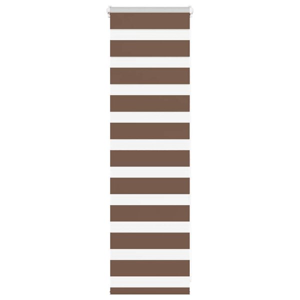 vidaXL Store zèbre marron 45x100 cm largeur du tissu 40 9 cm polyester