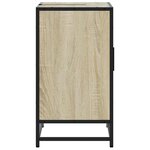 vidaXL Meuble de salle de bain avec lavabo Chêne Sonoma 65 x 33 x 60 cm Bois d'ingénierie