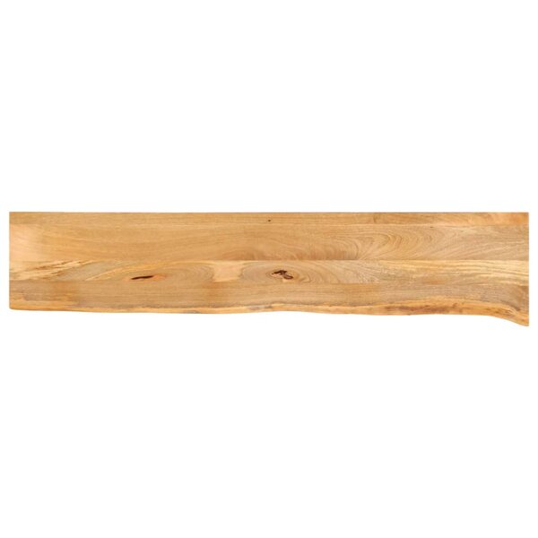 vidaXL Dessus de table à bord vivant 140x40x3 8cm bois massif manguier