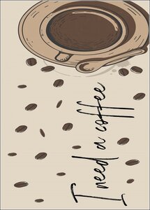 Tapis de cuisine 40 x 60 cm - Beige