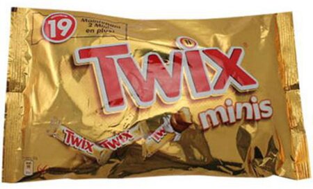 Twix Minis (Sachet de 19 pièces)