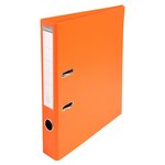 Classeur à levier PVC A4 dos de 50mm - Orange x 10 EXACOMPTA
