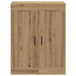 vidaXL Armoire murale chêne artisanal 69 5x34x90 cm bois d'ingénierie