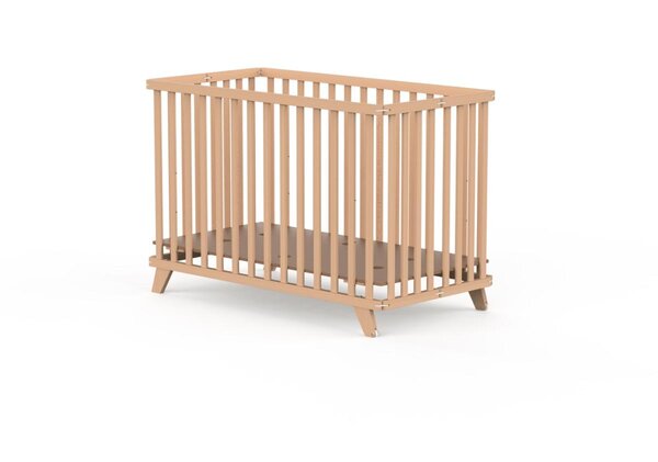 Lit d'enfant Mayla - brun - bois naturel