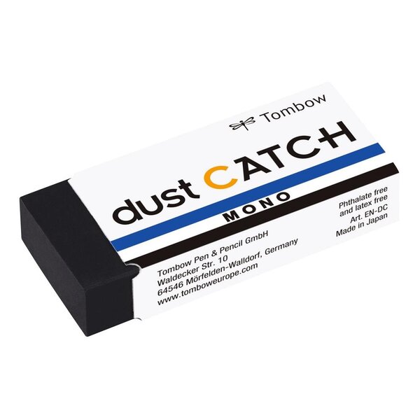 Gomme PVC sans Latex MONO dust CATCH Noir TOMBOW