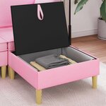 vidaXL Sofa avec rangement Tissu