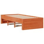 vidaXL Cadre de lit sans matelas avec tiroirs 90x190 cm bois de pin