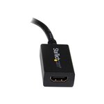 Startech.com adaptateur displayport vers hdmi - convertisseur vidéo dp 1.2 vers hdmi 1080p - câble dp vers hdmi pour moniteur/écran - câble passif dp à hdmi - connecteur dp à verrouillage