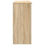 vidaXL Buffet avec tiroir chêne sonoma 101x35x76 cm bois d'ingénierie