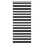 vidaXL Store zèbre noir 95x230 cm largeur du tissu 90 9 cm polyester