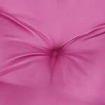 vidaXL Coussin de banc de jardin rose 150x50x7 cm tissu oxford