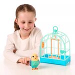Moose Toys 26691 - Little Live Pets Indie et la cage à oiseaux