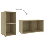 Vidaxl ensemble de meubles tv 8 pièces chêne sonoma aggloméré