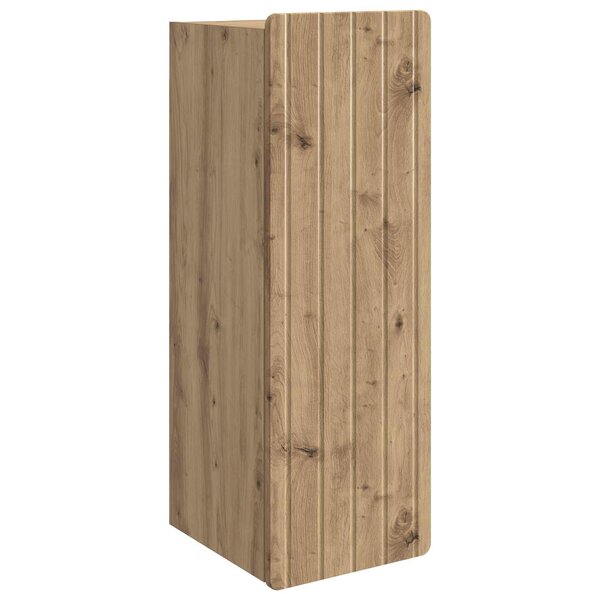 vidaXL Armoire Murale Chêne artisanal 33 x 34 5 x 94 cm