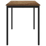 vidaXL Table de salle à manger / Table de repas Bois d'ingénierie