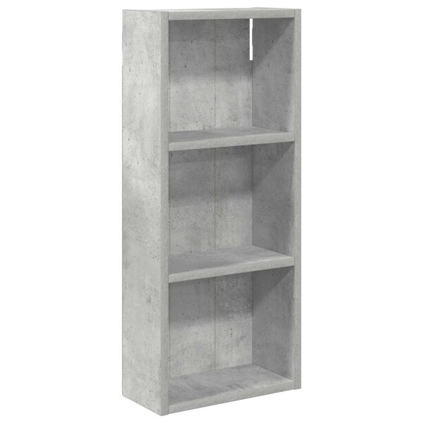 vidaXL Armoire murale de salle de bain Gris Béton 30 x 14 x 70 cm