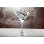 Verre à martini bar collection 275 ml - lot de 6 - olympia -  - cristallin sans plomb x180mm