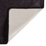 vidaXL Tapis lavable anthracite 120x170 cm antidérapant