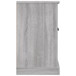 vidaXL Buffet Sonoma gris 100x35 5x60 cm Bois d'ingénierie