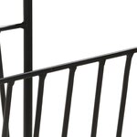 vidaXL Porte-revues 40x30x50 cm Bois de manguier solide et acier