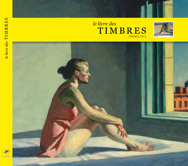 Livre des timbres de l'année 2012