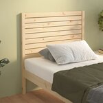 vidaXL Tête de lit 96x4x100 cm Bois massif de pin