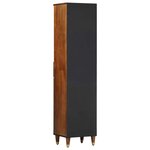 vidaXL Armoire de salle de bain marron miel 38 x 33 x 160 cm