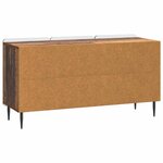 vidaXL Meuble TV Bois ancien 99 x 34 5 x 52 cm Bois d'ingénierie