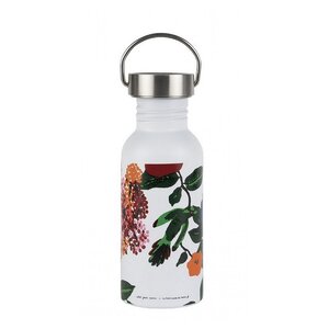 Gourde en inox thème les hibiscus