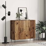 vidaXL Buffet Bois ancien 90 x 34 x 80 cm Bois d'ingénierie